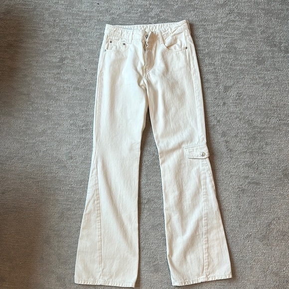 Zara White Jeans - Picture 1 of 1